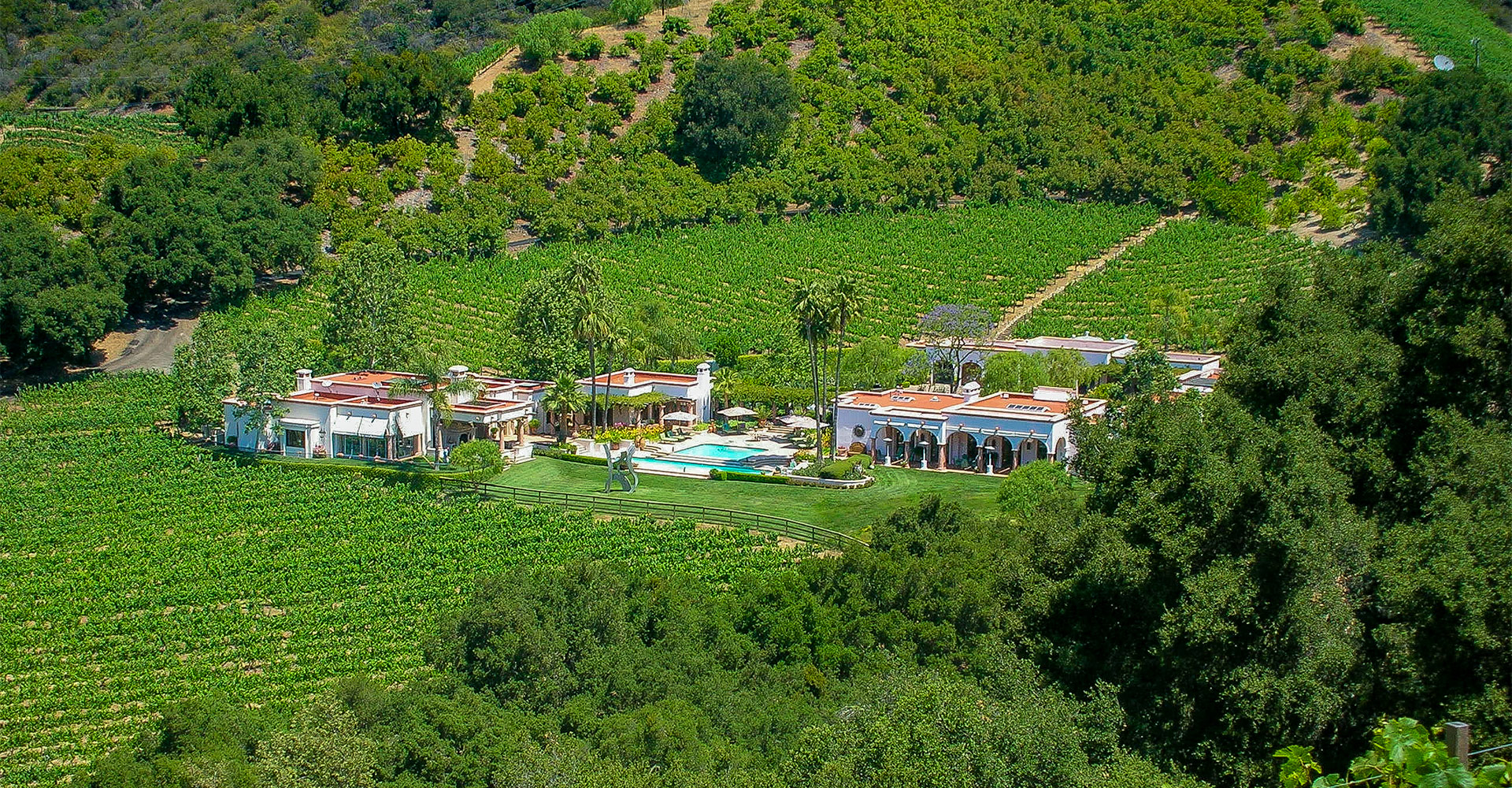 The ranch at the Malibu vineyard