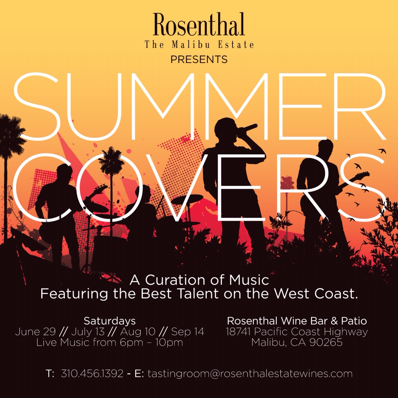 Summer Covers Rosenthal Estate Wines