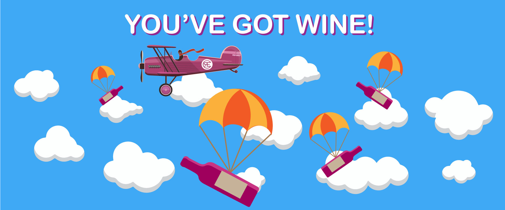 You've got wine on the way. You've got wine on the way.