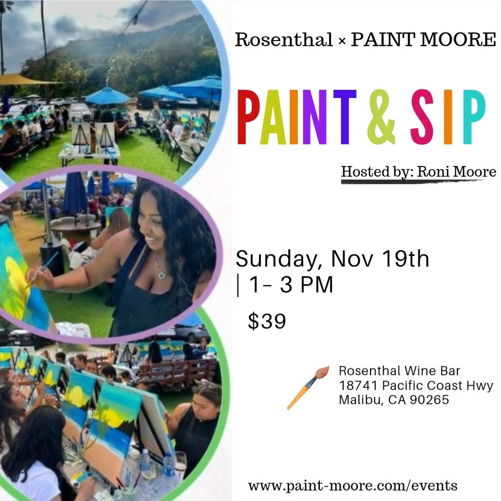 Paint & Sip - November 19