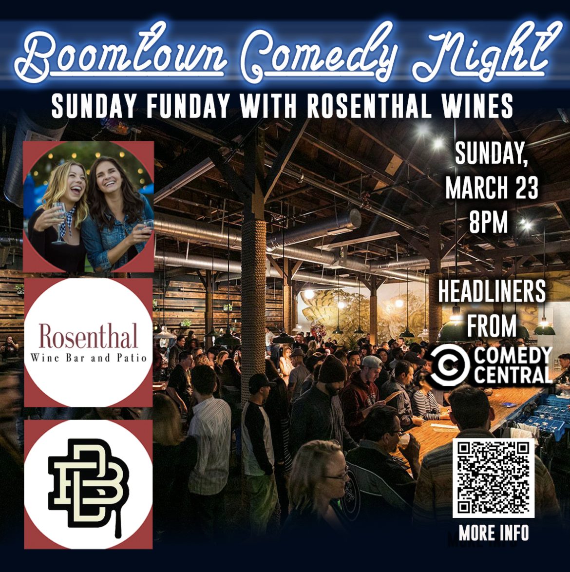 Boomtown comedy night