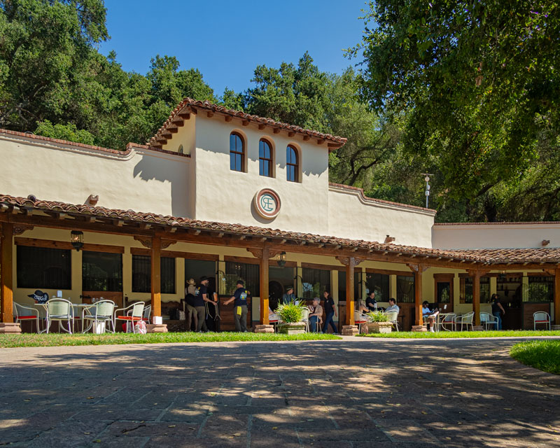 The tasting room at Rosenthal estate