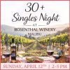 30+ singles night